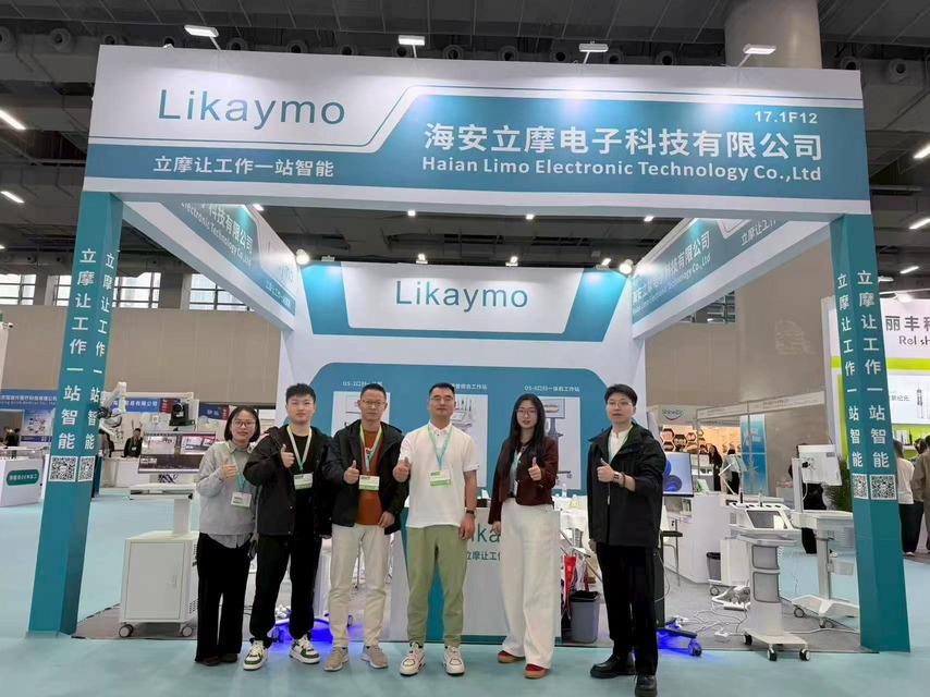 Likaymo Showcases Smart Medical Carts & Workstations at 2026 South China Dental Show