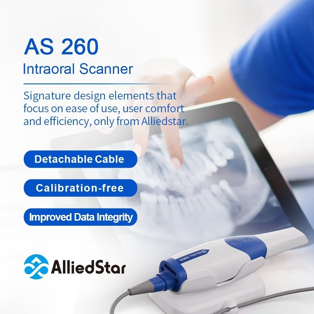 AS 260 Intraoral Scanner｜Light‑weight & Efficient for Digital Impression